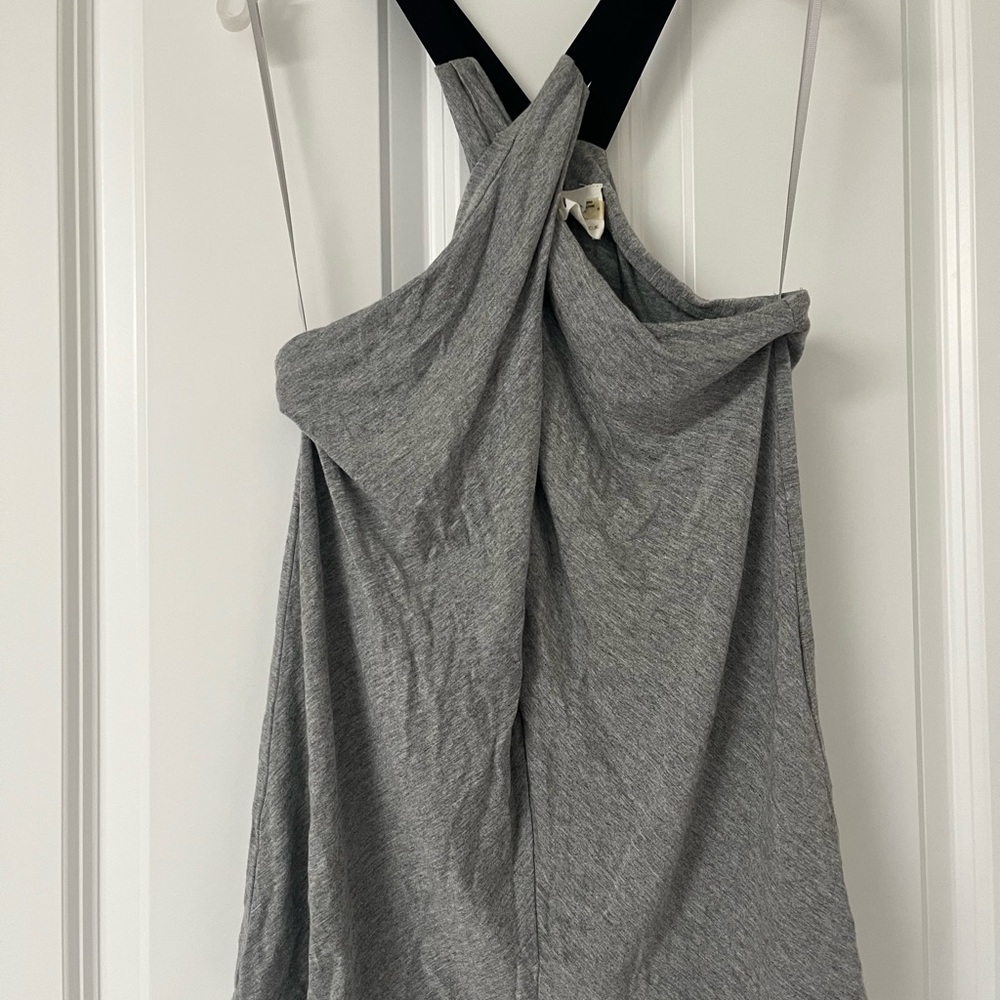 Ramy Brook Grey Jersey Halter Tank